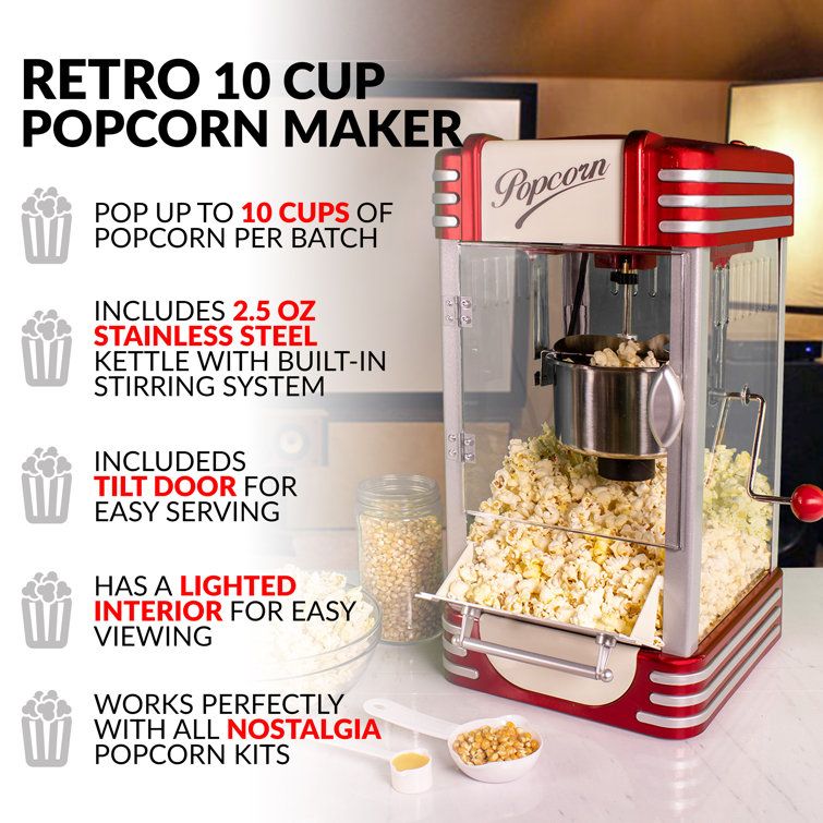 Nostalgia electrics on sale popcorn maker